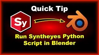 Run Syntheyes Python Export Script in Blender (Quick Tip)