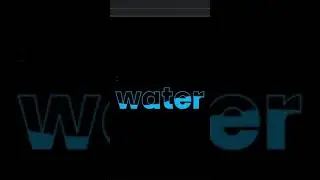 Water Wave Text Animation Effect | CSS Text Effect 50 seconds 