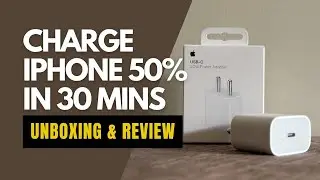 Apple USB-C Fast Charger For iPhone, iPad, AirPod's & Apple Watch | Unboxing & Review