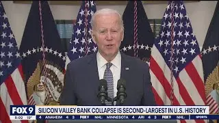 President Joe Biden addresses Silicon Valley Bank collapse