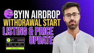 How To Claim BYIN Token Airdrop || BYIN Airdrop Withdrawal Process || BYIN Token Listing & Price