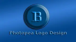 Simple Logo Design For Free, Photopea Tutorial