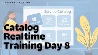 Catalog Realtime Training Day 8 | Run Script & Approval Coordinator in workflow