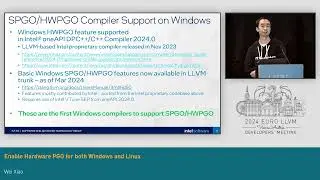 2024 EuroLLVM - Enable Hardware PGO for both Windows and Linux