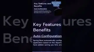 Auto Configuration in Spring Boot #springframework