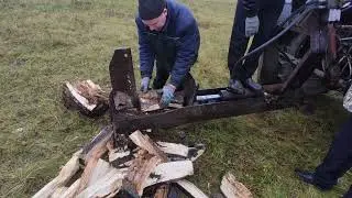 Гидравлический дровокол МТЗ-82