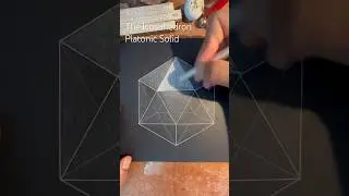 How to draw the Icosahedron Platonic Solid.  Fast