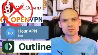 Обход блокировок VPN в России. Outline в телеграм боте Hour VPN