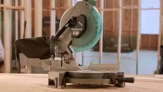 18V MultiVolt Cordless 10 Inch Single Bevel Miter Saw | Metabo HPT C1810DFA