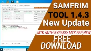 SamFrim New Update Free Tool Frp Bypass Add Mtk Auth Bypass | New Method MTP Frp Bypass