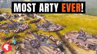 MOST ARTY EVER! (Top 100 Gameplay) Company of Heroes 3 - US Forces -   4vs4 Multiplayer