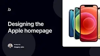 Designing the Apple homepage | Bubble.io Tutorial