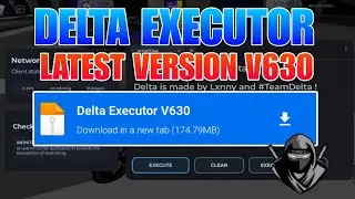 New Delta Executor New Updated V630 Download Link | Delta Mobile Executor Released