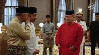 Ikuti siaran langsung istiadat pertabalan Sultan Ibrahim sebagai YDPA ke-17