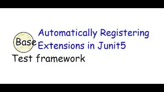 #53 Extensions Auto Registering: Automatic registering of common Extensions for test classes.