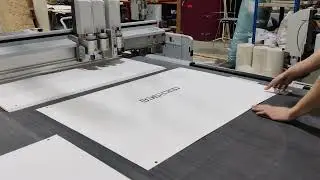 Биговка картона на планшетном плоттере