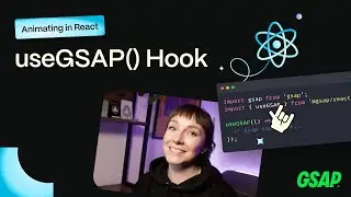 EASY React Animation with useGSAP()