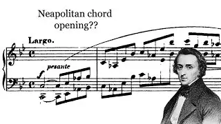 The fantastically strange opening to Chopin's ballade