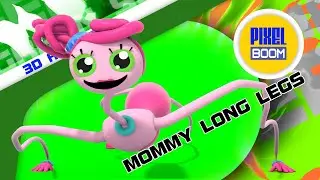 Mommy Long Legs Green Screen - 3D Animation