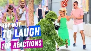Beautiful Girls got scared 😱 Bushman, Bushwoman Prank 2024
