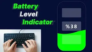 ASMR Programming - Battery Level Indicator - No Talking