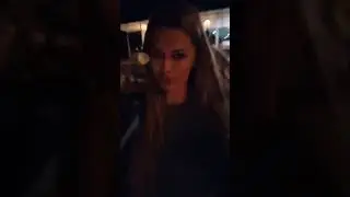 Виктория Боня на съемках в Дубаи