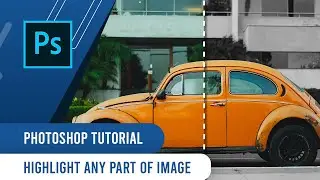 Highlight Any Part of Image in Photoshop