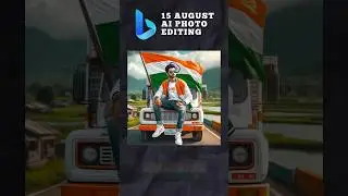 15 August Ai Photo Editing 🇮🇳 