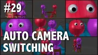 Blender 2.6 Tutorial 29 - Auto Camera Switching