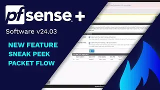 SNEAK PEEK: Packet Flow Data Manager - pfSense Plus v24.03