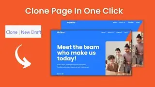 How To Duplicate Or Clone Pages On Wordpress Website || DCreato Academy