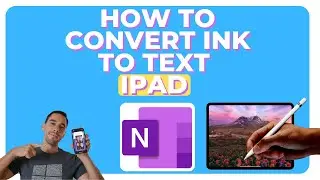 How To Convert Ink To Text in OneNote on iPad (2024)