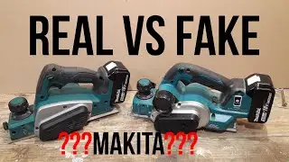 FAKE Makita 18v Planer VS REAL Makita 18v Planer | BEST KNOCK-OFF TOOL EVER!!!