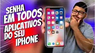 Como COLOCAR SENHA em TODOS e qualquer APLICATIVOS do iPhone ! 