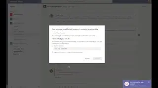 Set up Data Loss Prevention Policies for Microsoft Teams
