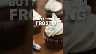 Homemade Buttercream Frosting Recipe #shorts