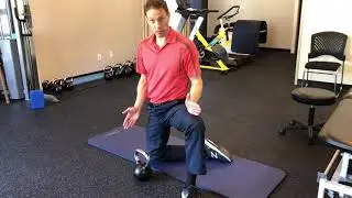 Oblique Half Kneeling Eccentric Adductor