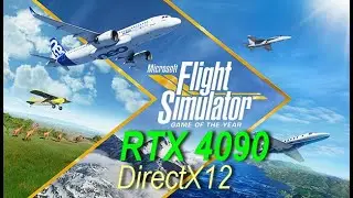 RTX 4090 MSI Suprim X. Microsoft Flight Simulator 2022. Ultra 4K. DirectX 12