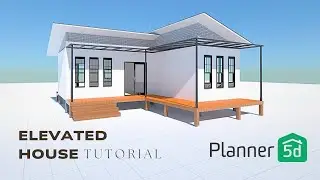 Planner 5D Tutorial | Elevated House Design