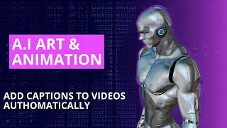 A I ART & ANIMATION | A.I CONTENT GENERATOR | AUTHOMATICALLY ADD CAPTIONS TO VIDEOS.