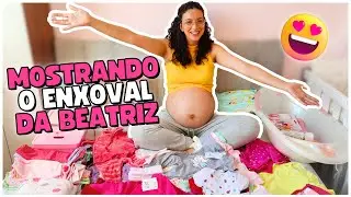 Mostrando o Enxoval Completo da Beatriz !! Faltam Poucos Dias !! 😍😱