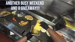 Crazy Friday for a Solo Line Cook !! 🔥🥚🍳🤯 | POV COOKING