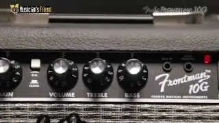 Fender Frontman 10G Guitar Combo Amp Demo