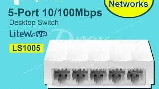 Desktop Switch TP Link LS1005 5Port 10/100Mbps - TPLink LS 1005