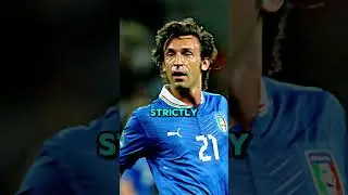 Andrea Pirlo Played 5 Games With His Weaker Foot