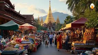 Vientiane, Laos🇱🇦 Mysterious Capital of a Communist-Buddhist Country (4K UHD)