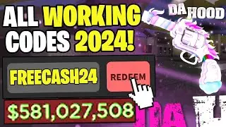 *NEW* ALL WORKING CODES FOR DA HOOD IN 2024! ROBLOX DA HOOD CODES