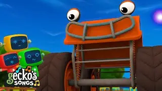 The Monster Trucks Song｜Geckos Garage Songs｜Kids Songs｜Trucks for Kids