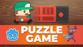 Code a Simple Puzzle Game in Godot: Box and Switch tutorial