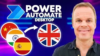 How to Change the Language to English in Power Automate Desktop